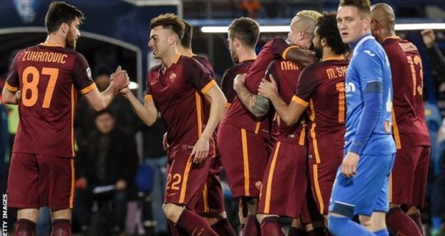 Video bàn thắng: Empoli 1-3 AS Roma (Vòng 27 - Serie A)