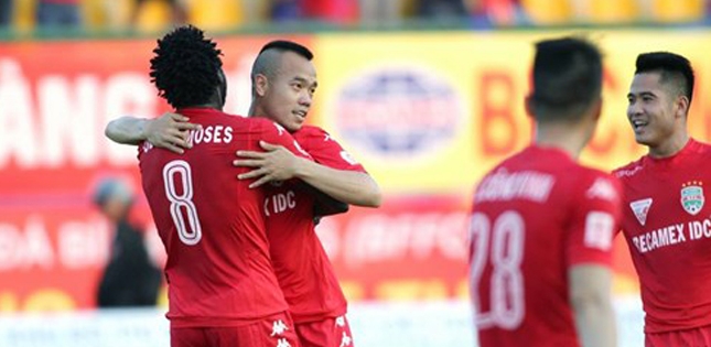 Kết quả vòng 3 V-League 2016
