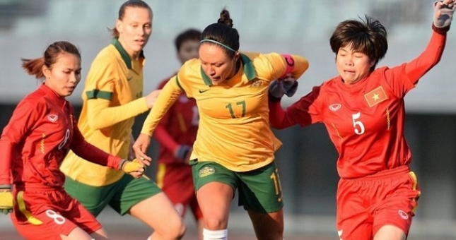 Chấm điểm Nữ Việt Nam 0-9 Nữ Australia: Chêch lệch đẳng cấp