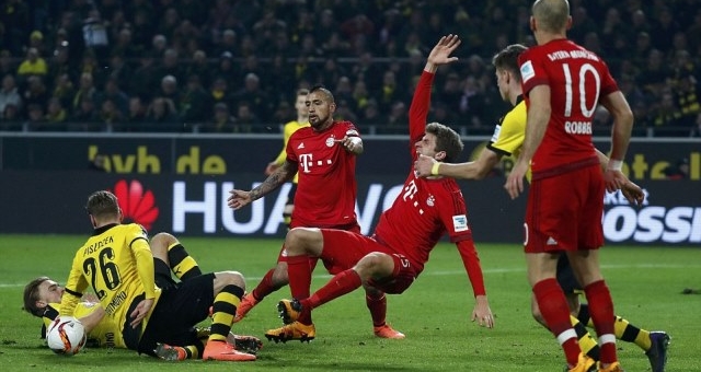 Video highlight: Dortmund 0-0 Bayern Munich (Vòng 25 - Bundesliga)