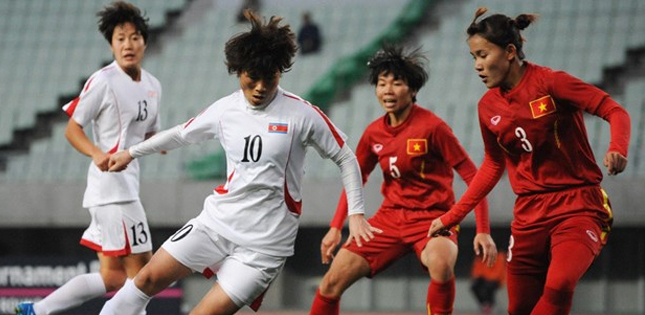 Nữ Việt Nam quyết giành điểm trước Nhật Bản