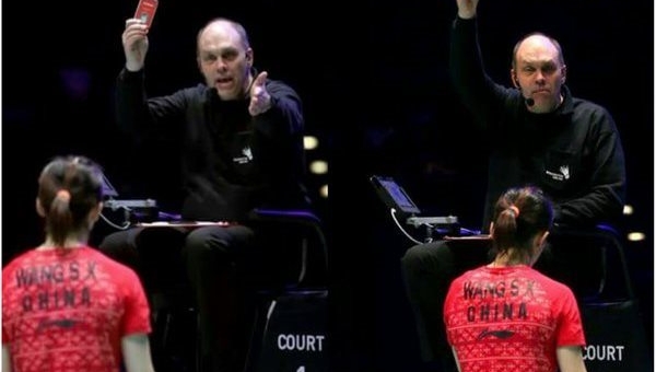 VIDEO: Tay vợt Trung Quốc trả giá vì tiểu xảo câu giờ ở giải cầu lông All England