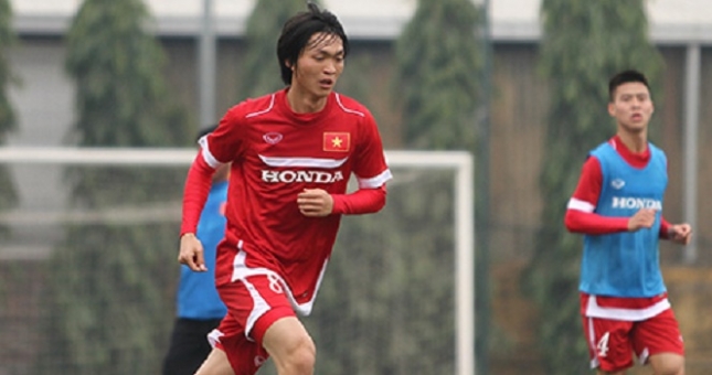 Tuấn Anh chia sẻ về ĐTQG trên trang chủ Yokohama