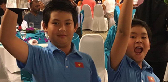 Golf thủ nhí Việt Nam giành HCĐ tại giải quốc tế 2016