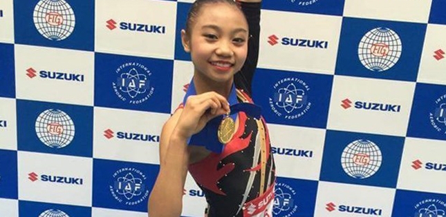 VĐV nhí Việt Nam đoạt HCV Cúp Sport Aerobic thế giới 2016