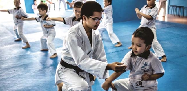 Thời điểm thích hợp cho con học võ