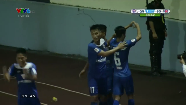 Video bàn thắng: Than Quảng Ninh 1-0 Sài Gòn FC (Vòng 9 V-League 2016)