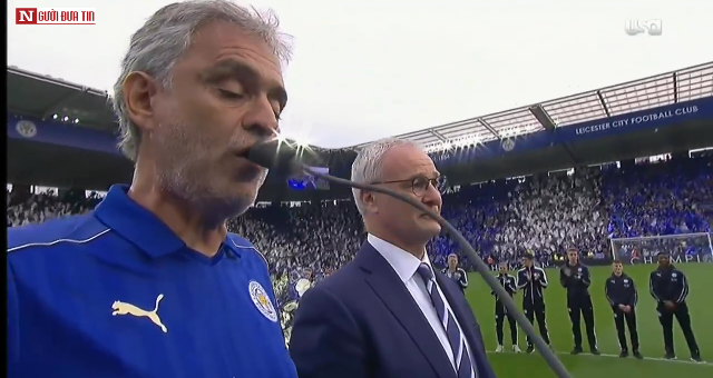 VIDEO: Danh ca nước Ý chung vui cùng Leicester và HLV Ranieri