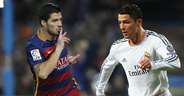 Pichichi và Giày vàng châu Âu: Suarez sắp soán ngôi CR7