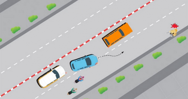 Lỗi vượt phải ôtô bị phạt bao nhiêu ?