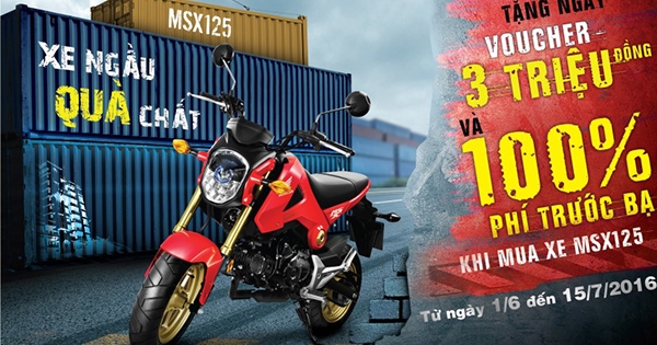 Cơ hội rinh quà “khủng” cùng những mẫu xe của Honda Việt Nam