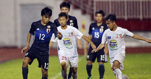 U16 Nhật Bản thắng HAGL với 70% năng lực