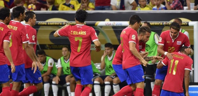 Colombia mất ngôi đầu bảng A sau thất bại trước Costa Rica