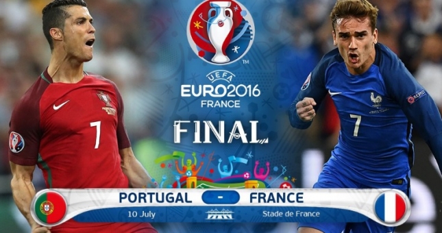 Xem trực tiếp Chung kết EURO 2016 ở đâu?