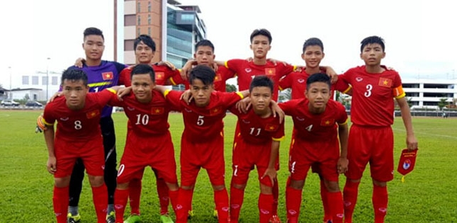 U14 Việt Nam thắng trận đầu tại Festival U14 châu Á