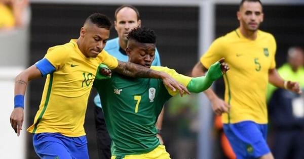 Olympic Brazil bị Nam Phi cầm hòa dù chơi hơn người