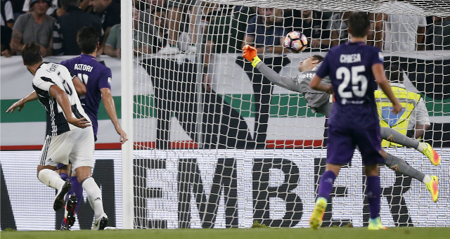 Video bàn thắng: Juventus 2-1 Fiorentina (Vòng 1 - Serie A)