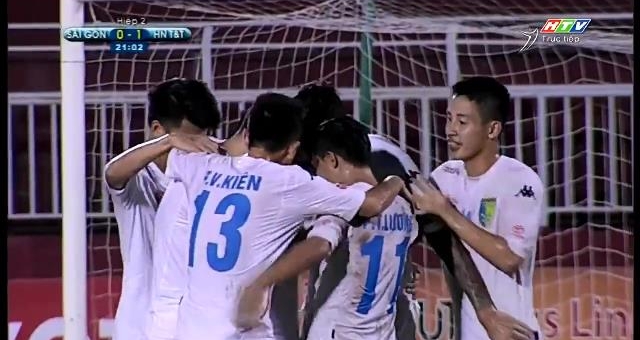 Video bàn thắng: Sài Gòn FC 0-3 Hà Nội T&T (Vòng 23 V-League 2016)