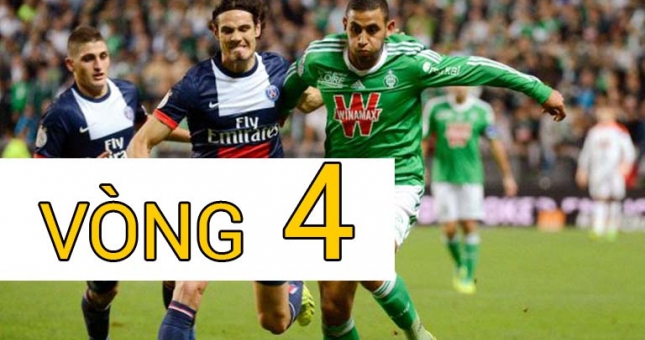 Lịch thi đấu Ligue 1 vòng 4, trực tiếp bóng đá Pháp K+