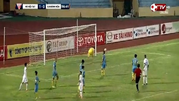Video bàn thắng: Hà Nội T&T 1-0 Khánh Hòa (Vòng 24 V-League 2016)