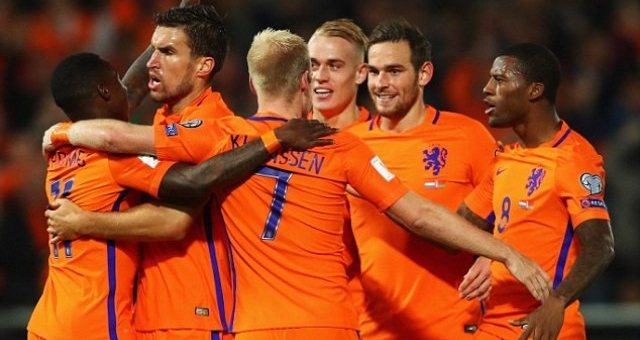 Video bàn thắng: Hà Lan 4-1 Belarus (Vòng loại World Cup 2018)