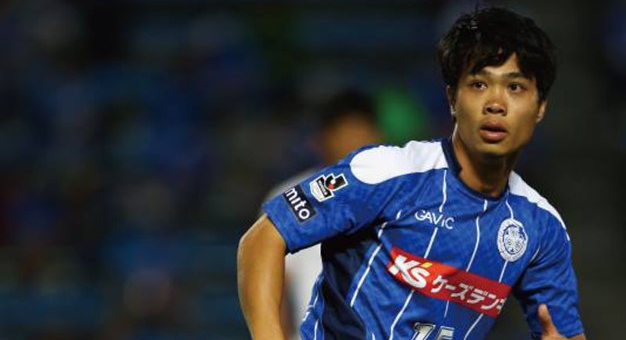 VIDEO: Màn trình diễn của Công Phượng ở trận Mito Hollyhock vs Yokohama