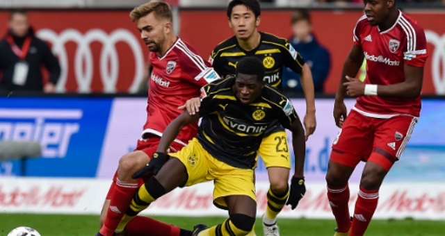 Video bàn thắng: Ingolstadt 3-3 Dortmund (Vòng 8 - Bundesliga)