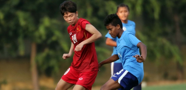 Việt Nam thắng tưng bừng trận mở màn vòng loại U19 nữ châu Á