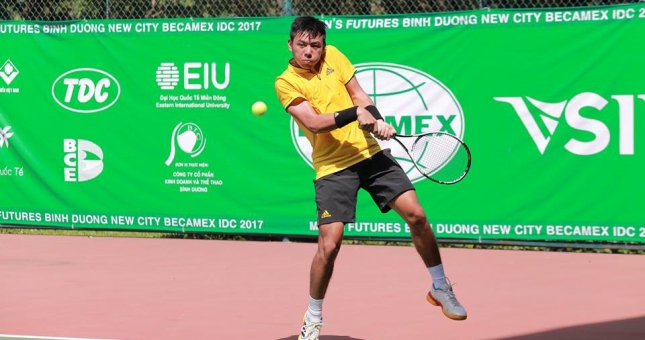 Lý Hoàng Nam nhận cú sốc tại tứ kết Vietnam F3 Futures