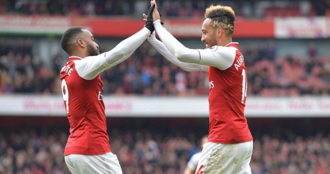 Đội hình mạnh nhất Arsenal đấu Tottenham: Lá cờ đầu Aubameyang