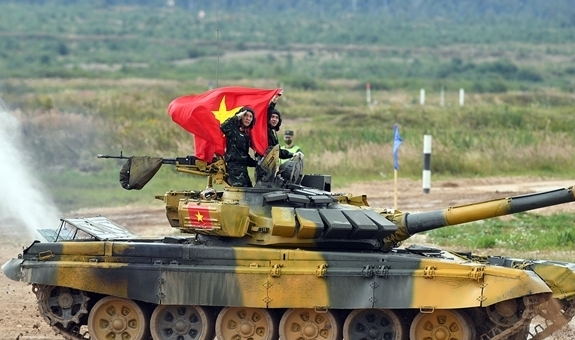 Thi đấu xuất sắc, đội xe tăng Việt Nam mang về vinh quang tại Army Games 2020