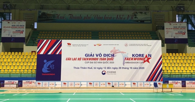 Tin vui trong ngày khai mạc giải Taekwondo toàn quốc - cúp Đại sứ quán Hàn Quốc 2020