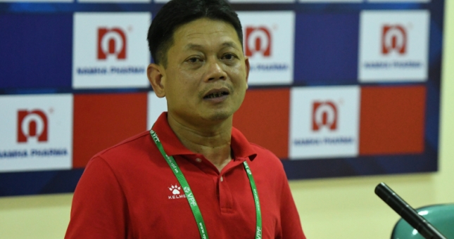 HLV Nam Định: 'Sẽ có tác động bên ngoài vào trận đấu với SLNA'