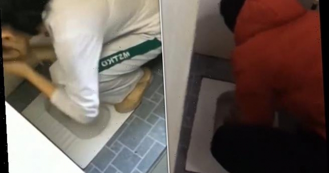 VIDEO: Triệu người phẫn nộ HLV Trung Quốc bắt học trò rửa mặt bằng toilet