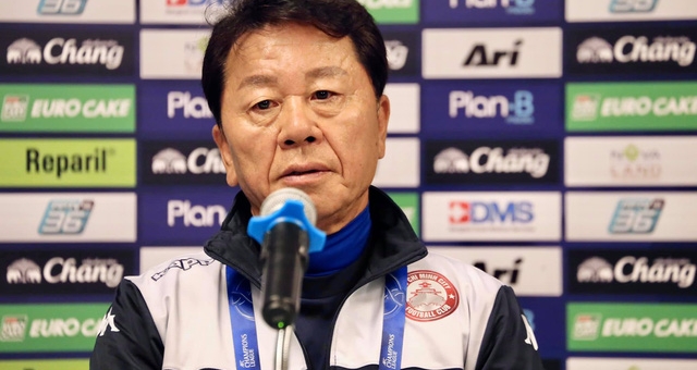 HLV Chung Hae Seong tự tin đối đầu với CLB giàu thành tích nhất Thái Lan