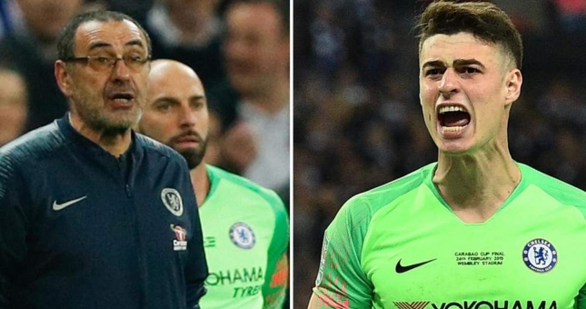 Sarri giải thích lý do trừng phạt Kepa ở trận gặp Tottenham