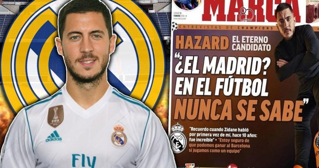 Real Madrid phải chi 210 triệu bảng để có Hazard