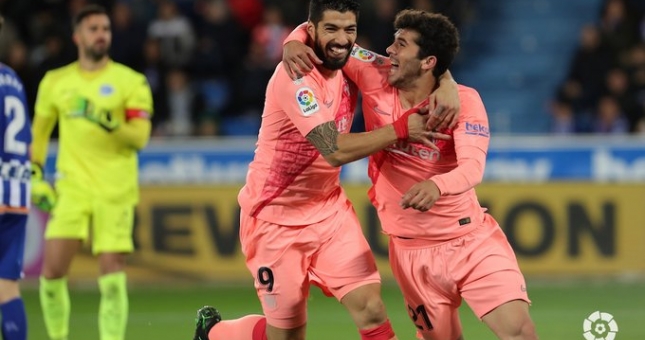 Messi không ghi bàn, Barca vẫn thắng dễ trước Alaves