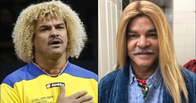 Huyền thoại Colombia hóa 'vua sư tử' với kiểu tóc có một không hai