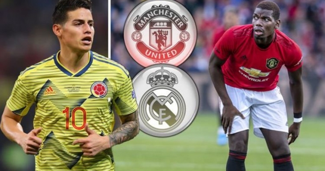 Chuyển nhượng MU ngày 6/8: James Rodriguez + nhiều tiền = Pogba?