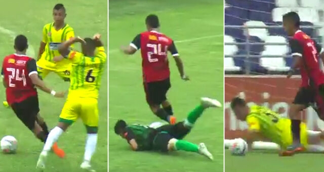 VIDEO: Cầu thủ Colombia gây bão khi solo qua 7 người trước khi ghi bàn