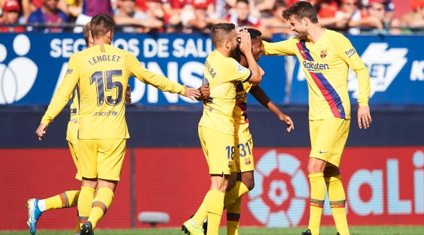 Griezmann im tiếng, Barca gây thất vọng trong ngày vắng Messi