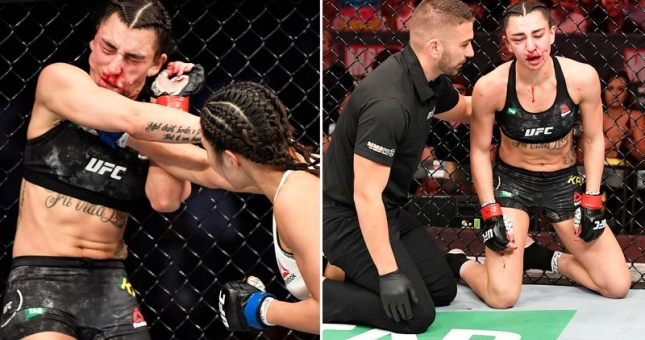 Giả vờ bắt tay để đánh lén, nữ võ sĩ MMA nhận quả báo đáng đời