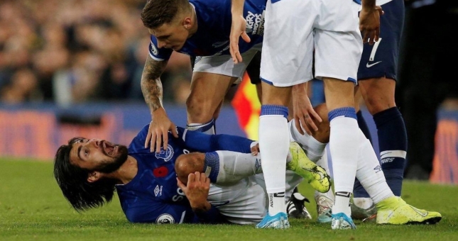 Everton thông báo chính thức về chấn thương của Andre Gomes