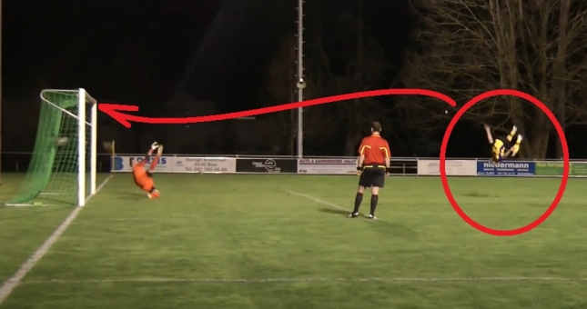 VIDEO: Cú sút penalty 'cồng kềnh' nhưng hoa mỹ nhất thế giới