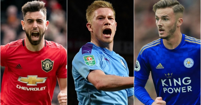 5 tiền vệ trung tâm hay nhất Ngoại hạng Anh: Bruno trên tài Maddison