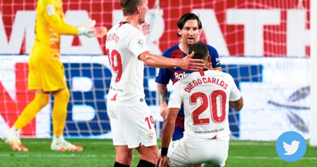 CĐM dậy sóng vụ Messi đánh nguội đối thủ nhưng thoát thẻ đỏ