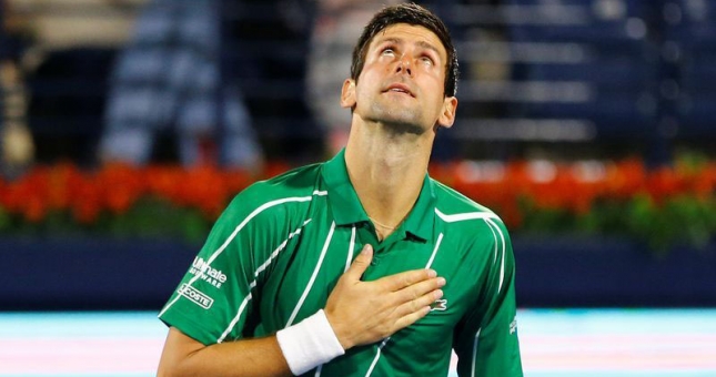 NÓNG: Novak Djokovic dương tính với virus corona