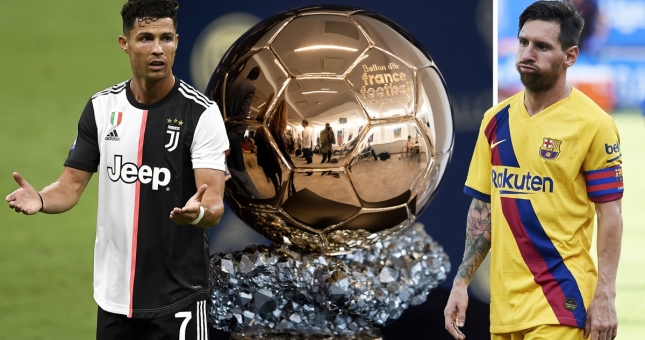 Ronaldo gặp thiệt thòi vì hủy bỏ Quả bóng Vàng 2020