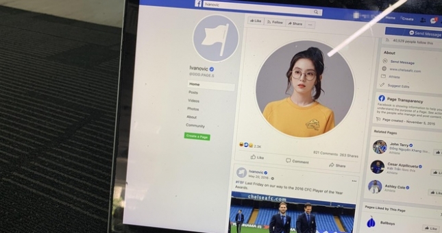 Cựu sao Chelsea bị người Việt hack Facebook để...bán quần áo?